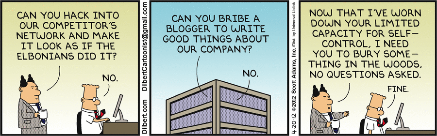 Dilbert Cartoon